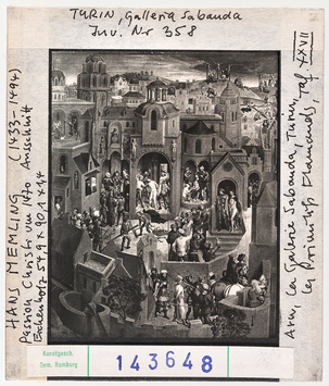 Vorschaubild Hans Memling: Passion Christi, Detail. Turin 
